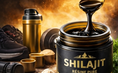 shilajit résine pure pour le sport énergie récupération performance